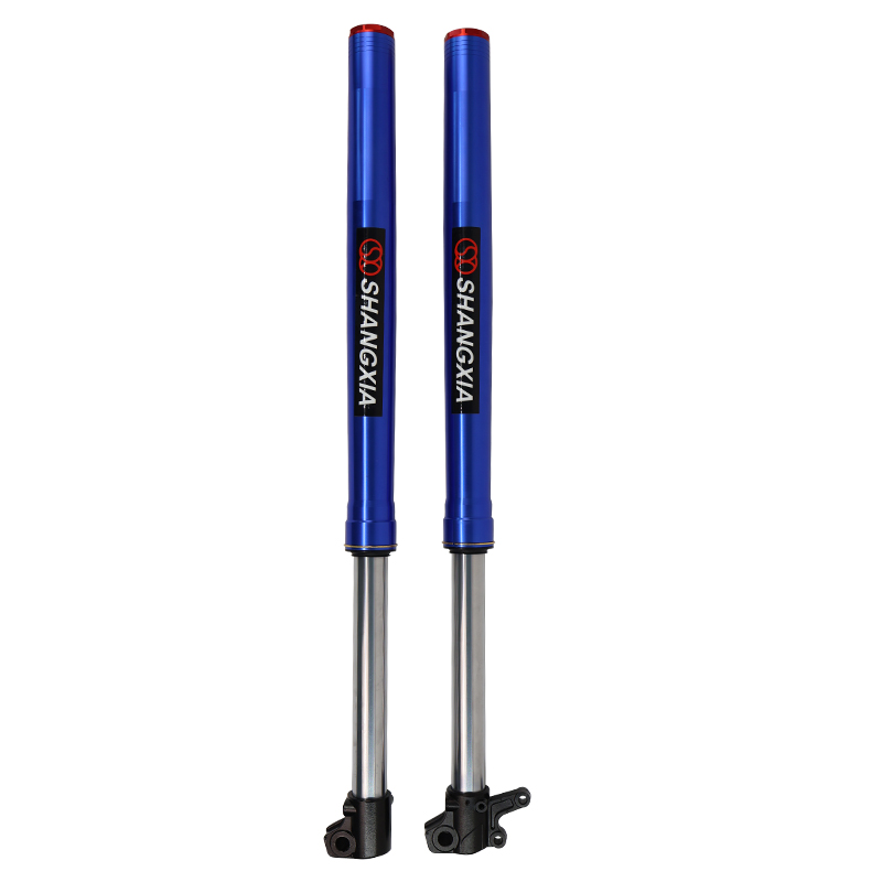 Double Adjustable kuwalik ngarep garpu Motorcycle Shock Absorber
